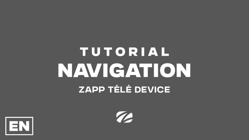 Navigate your Zapp Télé device on Fire TV Stick