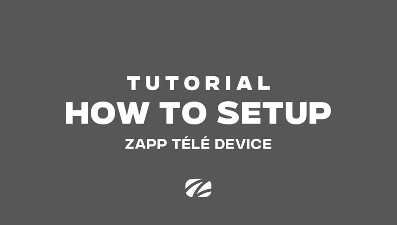Setting up your Zapp Télé device on Fire TV Stick